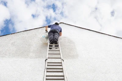 Peinture extérieure à Couesmes-Vaucé — façades et ravalement